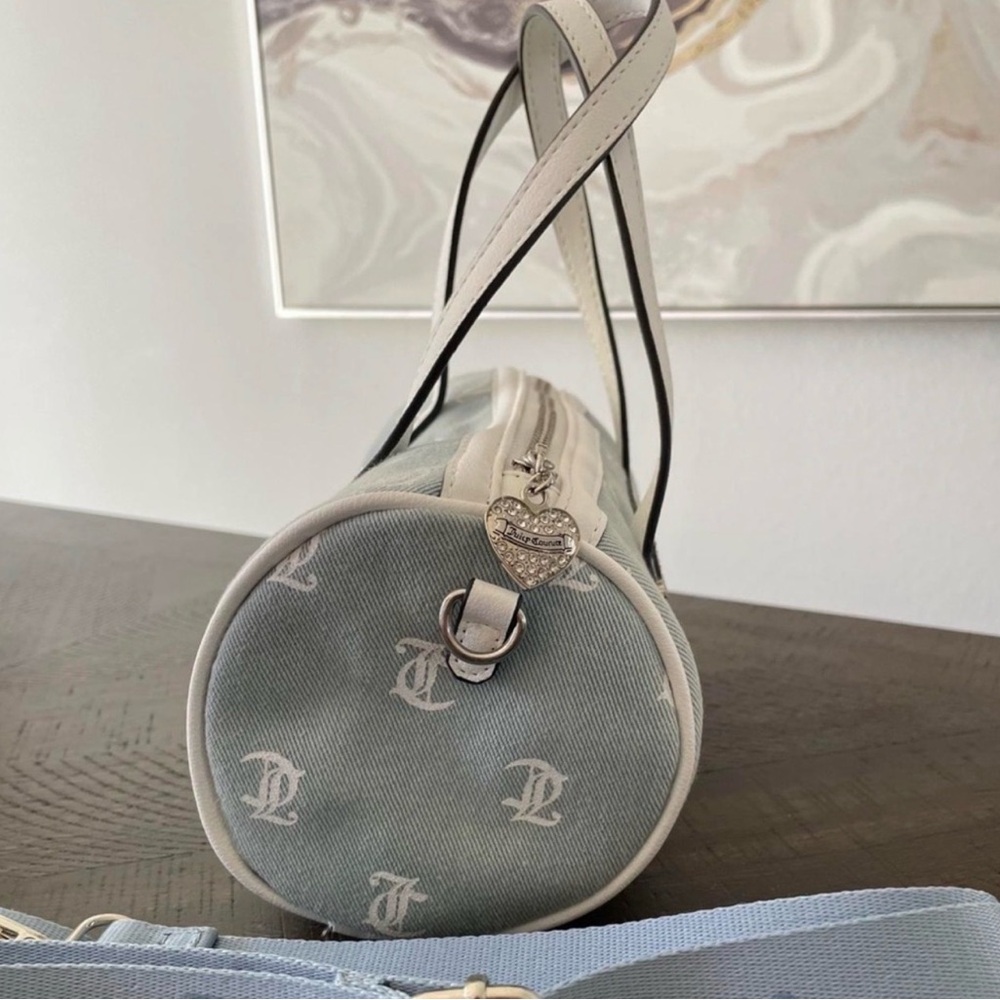 Juicy Couture Matching Duffel & Barrel Bag Set |Premium Free Gift Included - Picture 6 of 16